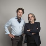 Een foto van Paul en Huib, makers van podcast Het Venlo-incident