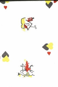 Sinterklaaspapier met minimalistische afbeeldingen van Sinterklaas en schoentjes