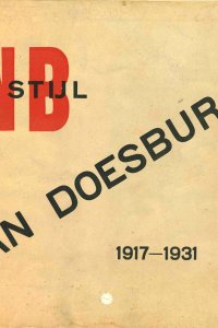 Vooromslag van De Stijl dernier numero 1932