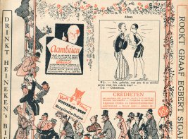 Cover van tijdschrift De Lach, 22 november 1929