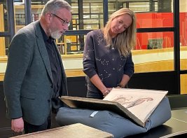 Opnamefoto Verborgen Verleden in de KB