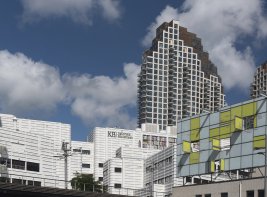 KB-gebouw en omgeving.