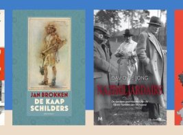 Omslagen van 4 boeken over de Tweede Wereldoorlog.