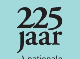 Logo 225 jaar KB.
