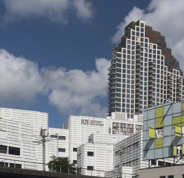 KB-gebouw en omgeving.