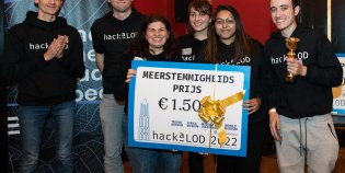 Winnaars Meerstemmigheidsprijs HackaLOD.