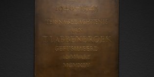 1940-1945 - Ter nagedachtenis aan T. Abbenbroek - Gefusilleerd 12 maart MCMXLV