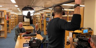 Opnamefoto Verborgen Verleden in de KB