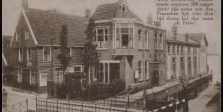 Foto van Herberg de Waakzaamheid in Koog aan de Zaan in 1907.