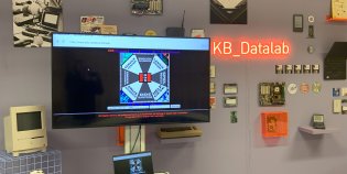 Een presentatie over De Digitale Stad in het KB_Datalab
