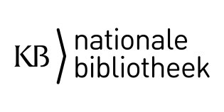 Logo KB, nationale bibliotheek