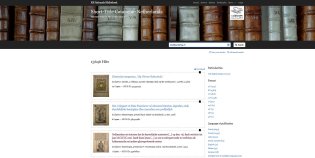 Screenshot van de STCN met items uit de Fagel-collectie