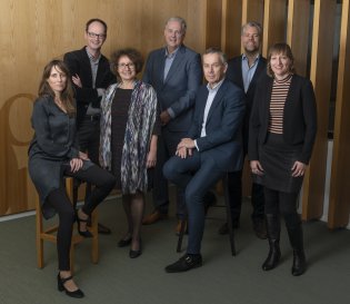 Groepsfoto van het directieteam.