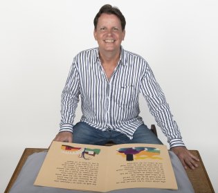 Portret van KB-Vriend Gert Hameeteman.