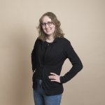 Een portretfoto van Iris Geldermans