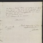 Brief van Johann Wolfgang von Goethe aan Rijklof Michael van Goens