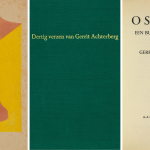 Drie verschillende collectiestukken van Gerrit Achterberg