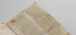 Gruuthusehandschrift met het wapen van Gruuthuse.