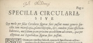 Tekstpagina uit Specilla circularia.