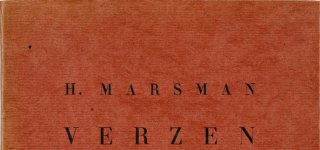 Kaft van het boek 'Verzen' van H. Marsman